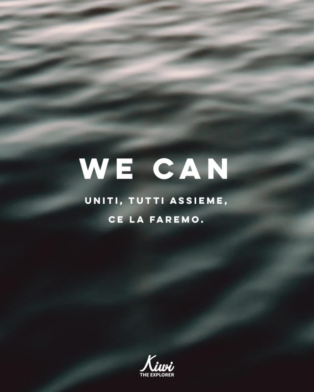 Non sono giorni facili. Oggi più che mai dobbiamo dimostrare la nostra forza e il nostro coraggio e decidere di rallentare, fermarsi.
Fermarsi oggi è una scelta saggia, intelligente, coraggiosa e rispettosa per noi, per i nostri cari e per tutti.
Le semplici regole che ci hanno imposto sono per garantire la nostra salute e sicurezza, e dobbiamo apprezzare una scelta che tutela la salute e la sanità.
Prima ci fermiamo, prima torniamo in campo più forti, scaltri e consapevoli di prima.💪🏻♥️ Qui una parte dei nostri consigli su come passare le giornate durante questo periodo un po’ buio. Altre idee nelle stories ♥️ A presto e un abbraccio a tutti,

Kiwi
